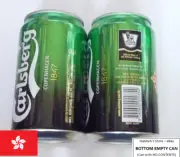 EMPTY - CARLSBERG BEER can HONG KONG 320ml BARCLAYS PREMIER LEAGUE 2014 Collect