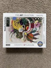 WASSILY KANDINSKY Jigsaw Puzzle Work of Art Abstract Dominant Curve 1000 pc NEW