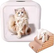 Smart Pet Dryer Box - Quiet Touch Control, Safe Temperature for Cats & Dogs, Grooming Bath Tub