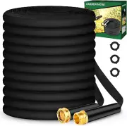 Garden Hose 50Ft, Non-Expanding, Lightweight, Aluminum-Plated Copper