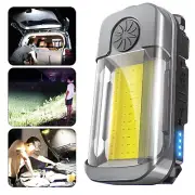 Rechargeable Work Light Magnetic LED Super Bright Worklight Dimmable Flashlights