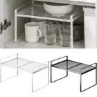 Expandable Kitchen Storage Rack Retractable Cabinet Organizer Spice Jar