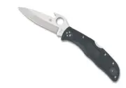 Spyderco Endela Emerson Opener Folding Knife 3.41" VG10 Satin Plain Blade