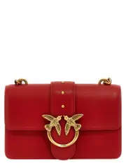 [Pinko] Pinko-Love One Mini Borse A Tracolla Rosso-Donna OS Red