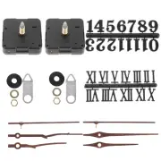 Clock Face Numbers Watch Movement Accessories Modern Wall Mechanism for