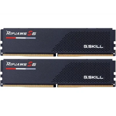 G.SKILL Ripjaws S5 64GB DDR5 Desktop RAM Kit for Intel XMP - Black 2x 32GB -