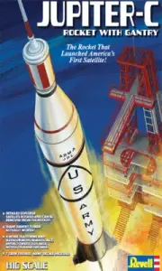 Jupiter C US Army Rocket w/Gantry 1/110 Model Kit by Revell Germany 18SRE29