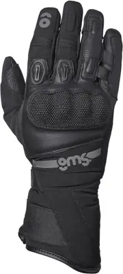 GMS Tylon SF WP waterproof Motorcycle Gloves, black, Size S for Men