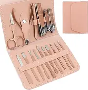 Nail Clippers for Women Christmas for Women 16PCS Stocking Stuffers for Women Gifts Travel Gifts for Mens Manicure Kit for Women Nail Grooming Kit Personal Care Sets Men Gifts Pedicure Kit