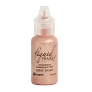 Ranger, Liquid Pearls, Pearlescent Paint, Add Dimension, Rose Gold, Gold Paint