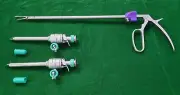 3pc Laparoscopic Hemo-Log Applier / Trocar Cannula 10mm Endoscopy Surgical