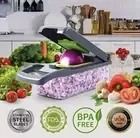 Vegetable Chopper Multifunctional 14 in 1 Food Onion Chopper Vegetable Slicer