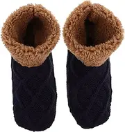 [TEMPNAP] Floor Socks Slippers for Men House Slippers for Woman Men House Slippers Warm Socks for Women Warm Slippers Slip on Slippers for Women Men's Slippers Socks for Boots Acrylic