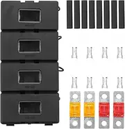 Aswalling 1 Set Midi Fuse Holder Car Fuse Holder Fuse Holders for Cars, Trucks, Vehicles Plastic