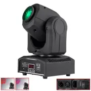 30W LED Beam Stage Light Moving Head 7 Colors 7 Gobo Patterns Pan Tilt DMX Auto