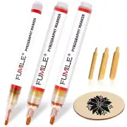 Scorch Pen Markers For WoodWood Burning Pen Set with 3PCS Scorch Pen Marker E...