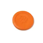 West Paw Zisc Flying Disc Fetch Dog Toy Orange