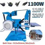 DIY Sand Grinding Polishing Machine Polisher 1100W Belt Sander Knife Sharpener