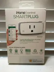 iHome iSP5 WiFI Smart Plug - ONLY Works with Apple HomeKit Siri