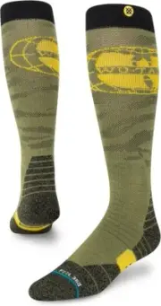 NWT Medium 6-8.5 STANCE Wu Tang Clan Snow Socks Hiking Ski World FEEL 360 MD OTC
