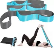 Non-Elastic Yoga Loop Strap - Ideal for Stretching and Physical Therapy