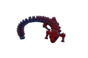 Alchemist Dragon Fidget Toy - 3D Printed Articulated Dragon