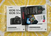 Canon EOS-5Ds 5Dsr Basic Instruction Manual. - English and Spanish
