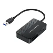 USB 3.0 4 in 1 Hub Adapter Multi Slot Memory Card Reader For SD/SDHC/SDXC