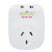 NEW Korjo USB Adaptor w A+C For The USA