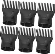 Blow Dryer Attachment Comb 10 Pcs Plastic Hair Dryer Combs Wind Diffuser Easy Install for Salon Home Use