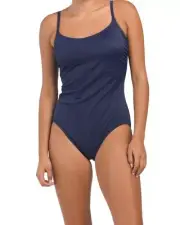 Orig. $164.00 Magicsuit Miraclesuit Swimsuit 14 One Piece Navy Blue