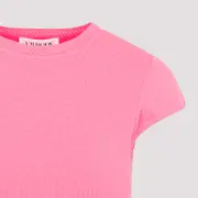 [Victoria Beckham] Victoria Beckham-Pink Cap Sleeve Fitted Mini Dress-Donna 6 UK