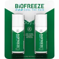在飛比找蝦皮購物優惠-【現貨 不用等】 Biofreeze 百歐 舒緩凝膠 滾珠瓶