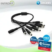 Genuine Swann 1 to 8 Way Power Cable Splitter Multiplier CCTV Security Cameras