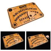 Handmade Ouija Board Hand Burned With Planchette Spirit Talking Ouija Board Game