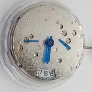 Shanghai SP10 Silver Automatic Mechanical Watch with Five Hands Small Seconds at