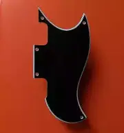 Pickguard for Gibson 50s Tribute SG with P-90 soapbar pickups - Many Colors!