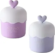 2Pcs Facial Cleanser Foam Cup, Portable Facial Cleanser, Cleanser Foam Maker, Foam Cup Whip Bubble Maker, Face Wash Cute Skincare Tools, for Girl Face Washing Shower (A)
