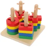 Christmas Party Bag Filler Baby Shower Gift Geometric Block Puzzle