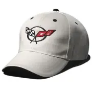 1997-2004 C5 Corvette Hat Heritage Stone - Embroidered