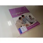 ENGLISH AT WORK 3 含光碟 2012 書況佳 9789866121630 @KA 二手書