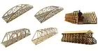 Single/Double Track Bridge - WWScenics MDF Model Railway Scenery HO, OO, O, N
