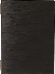 Eimu Group PEI5401 Menu Book, Black, GB-131, PVC, Japan