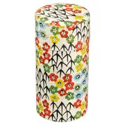 Omotenashi Katazome Hana Tea Canister - 200g