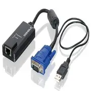 SERVEREDGE USB CAT5e/CAT6 Dongle VGA/USB - Suitable only with SERVEREDGE KVM