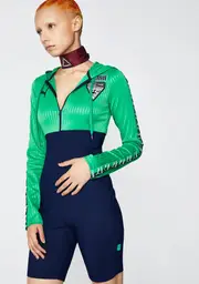 FENTY PUMA By Rihanna Hooded Zip Front Leotard