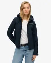 Hooded Classic Trekker Jacket | Eclipse Navy