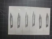 Bard-Parker #25 non-sterile Rib Back Carbon Steel Blades 6-Pack *FREE SHIPPING*