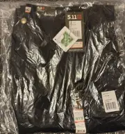 5.11 TACTICAL CARGO Rip Stop PANTS 74237 BLACK MENS SZ 38X30 Relaxed￼Fit New