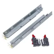Under Mounted Soft Close Drawer Slides 21" Full Extension Concealed Drawer